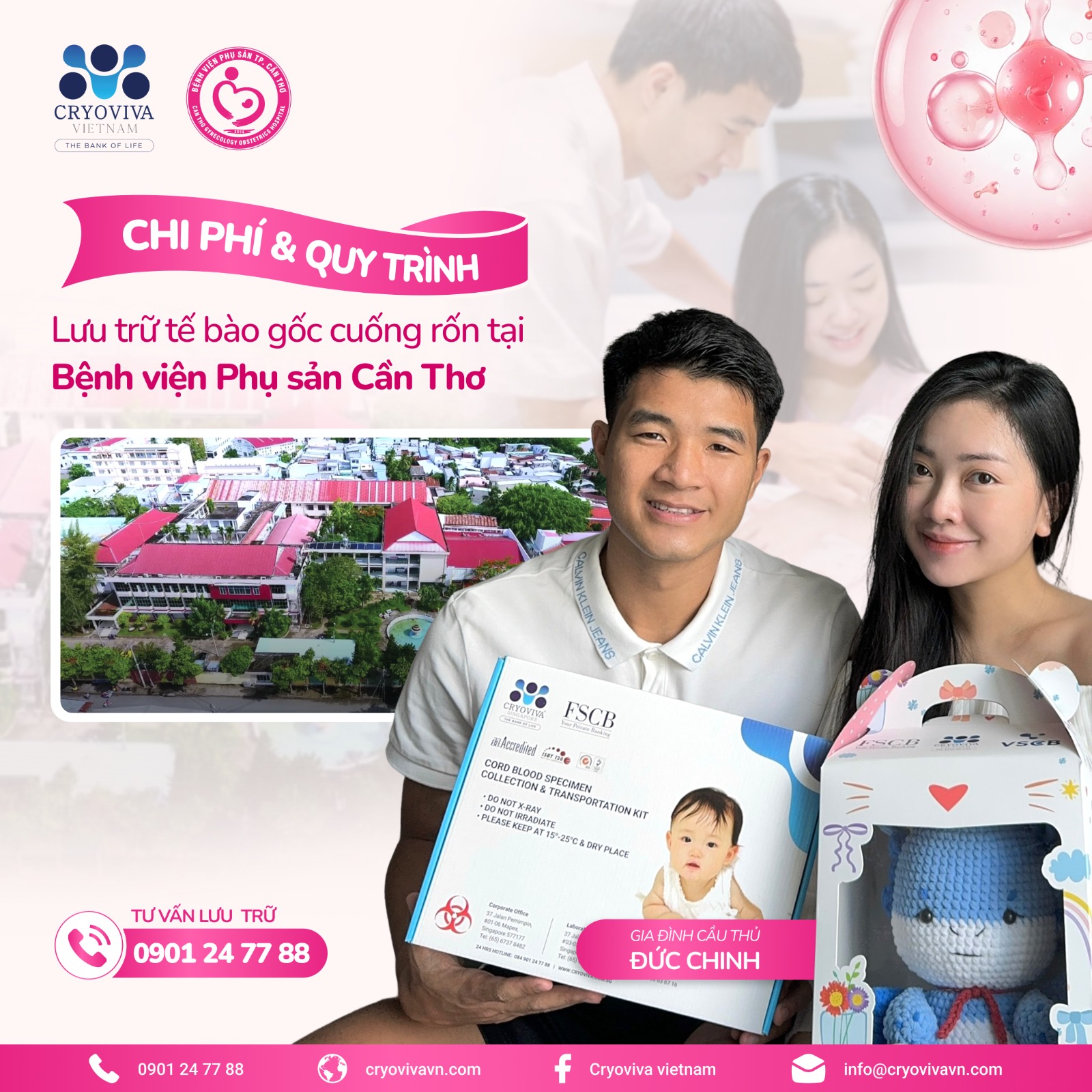 lưu trữ tế bào gốc cuống rốn tại phụ sản cần thơ